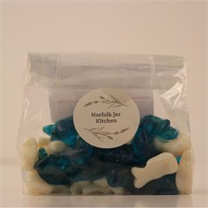 Norfolk Jar Kitchen Blue & White Dolphins Sweet Bag